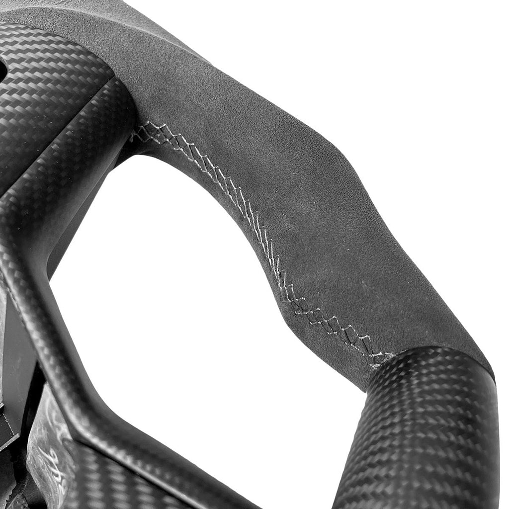 Custom Carbon Fiber Steering Wheel for Tesla Model 3/Y