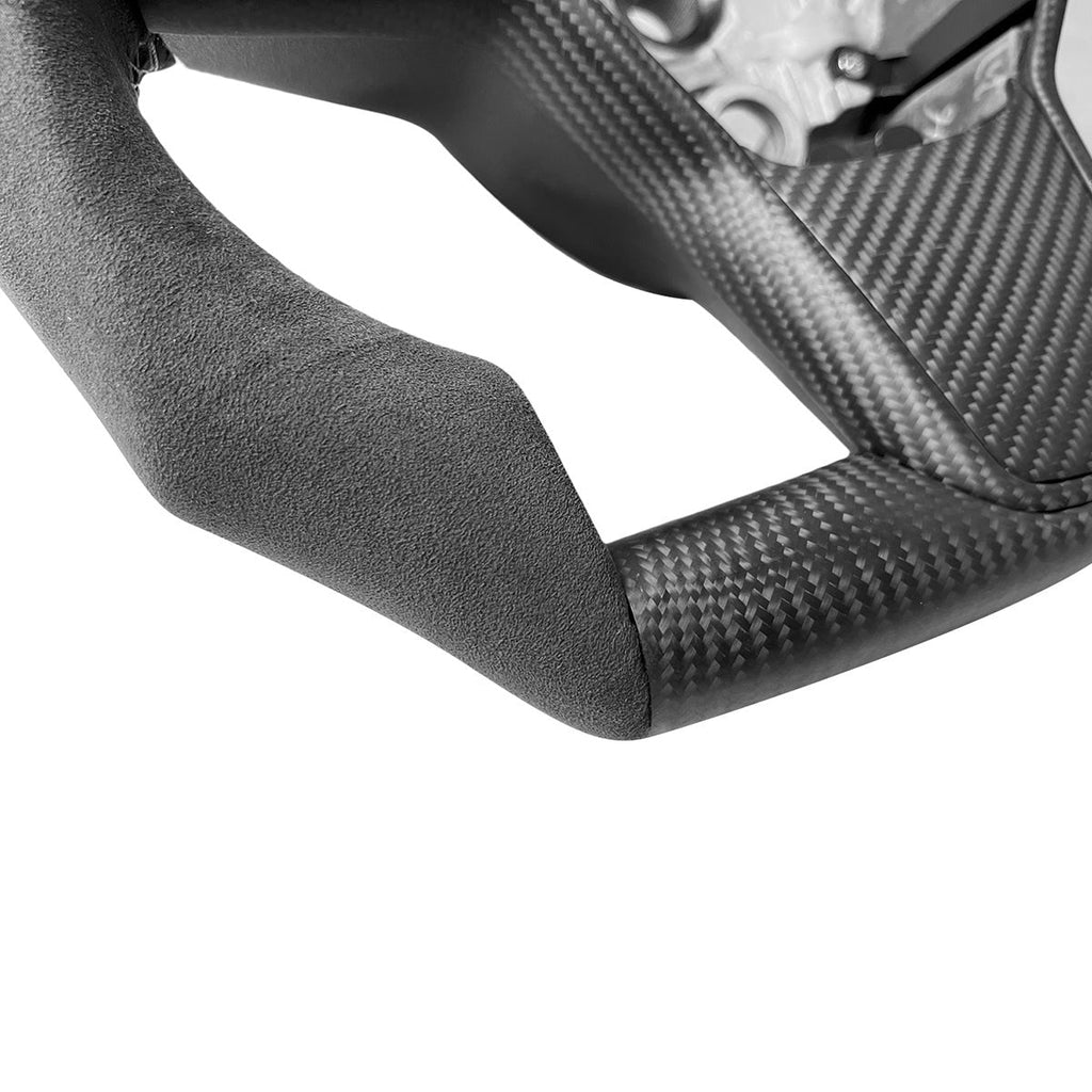 Custom Carbon Fiber Steering Wheel for Tesla Model 3/Y