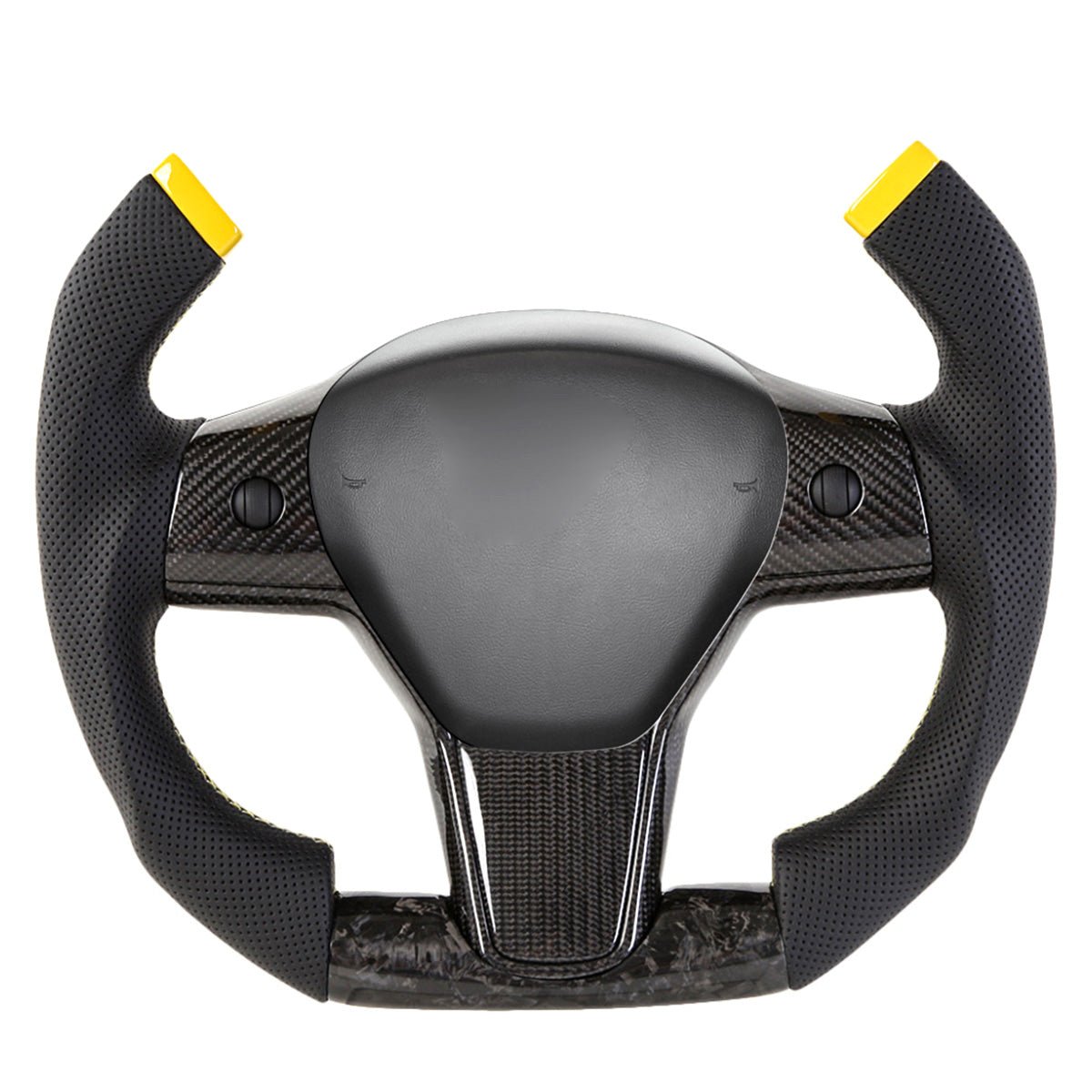 Custom Carbon Fiber Steering Wheel for Tesla Model 3/Y