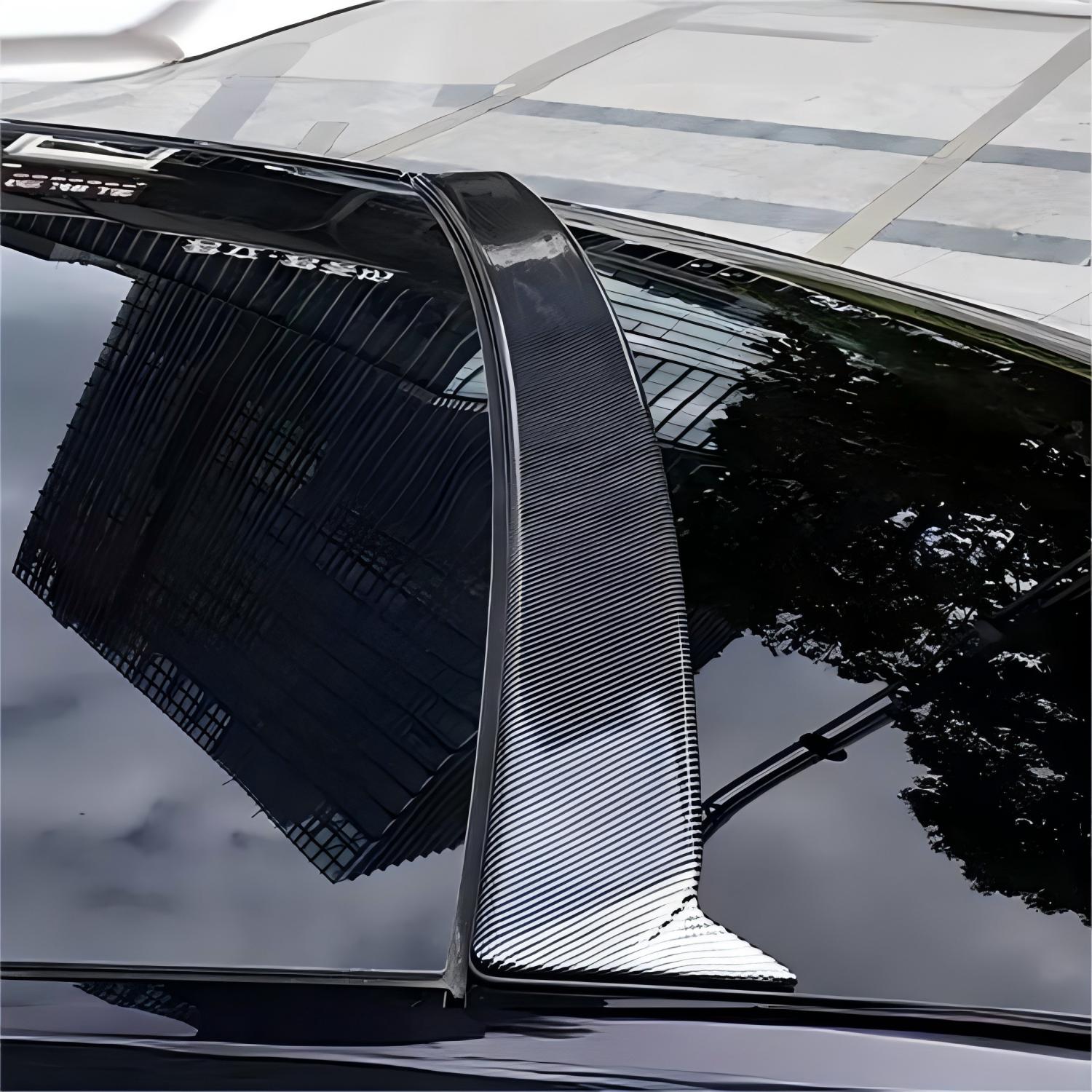Tesla Model Y Real Carbon Fiber Roof Spoiler / Top Wing