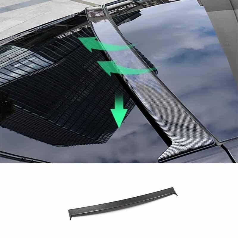 Tesla Model Y Real Carbon Fiber Roof Spoiler / Top Wing