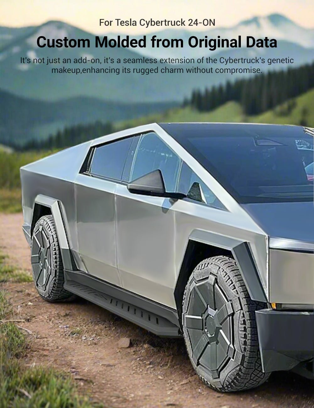 Running Boards Side Steps for Tesla Cybertruck (2PCS)
