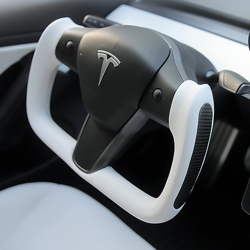 Yoke Carbon Fiber Steering Wheel for Model 3 / Y