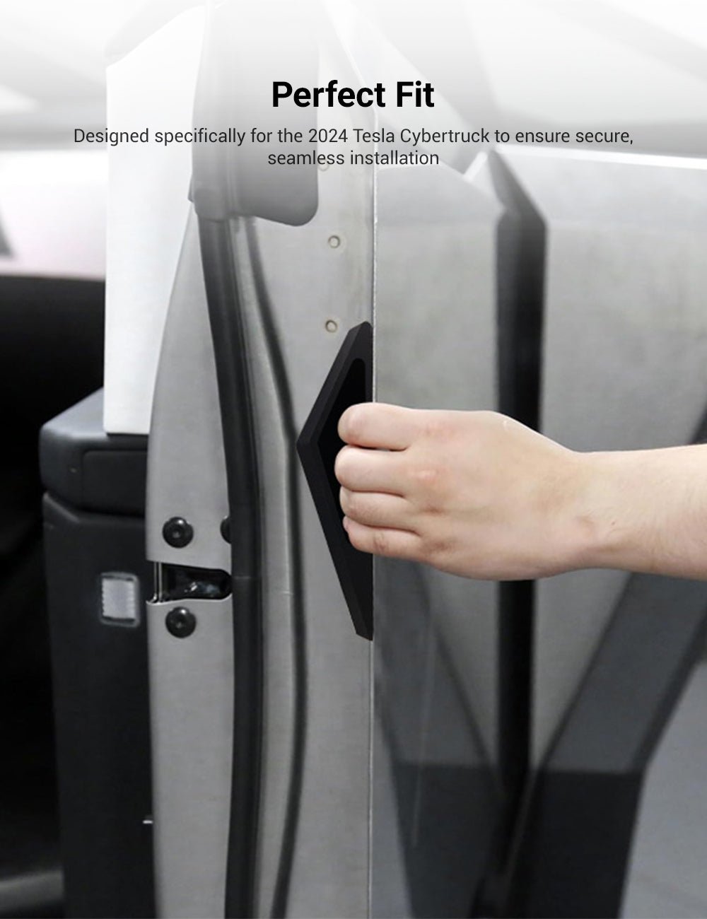 Scratch-Resistant Silicone Door Handles for Tesla Cybertruck