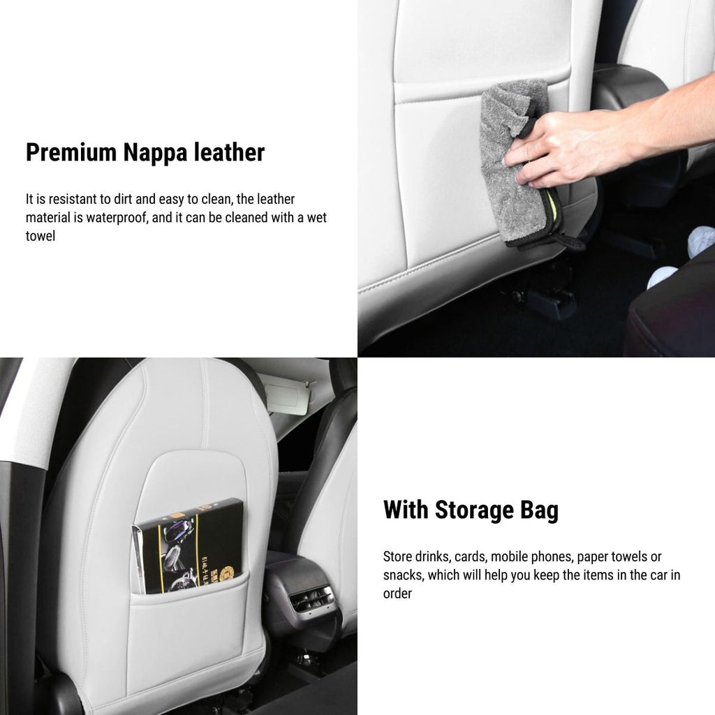 Seat Back Protector for Tesla Model 3 Highland & Model Y Juniper（2pcs）