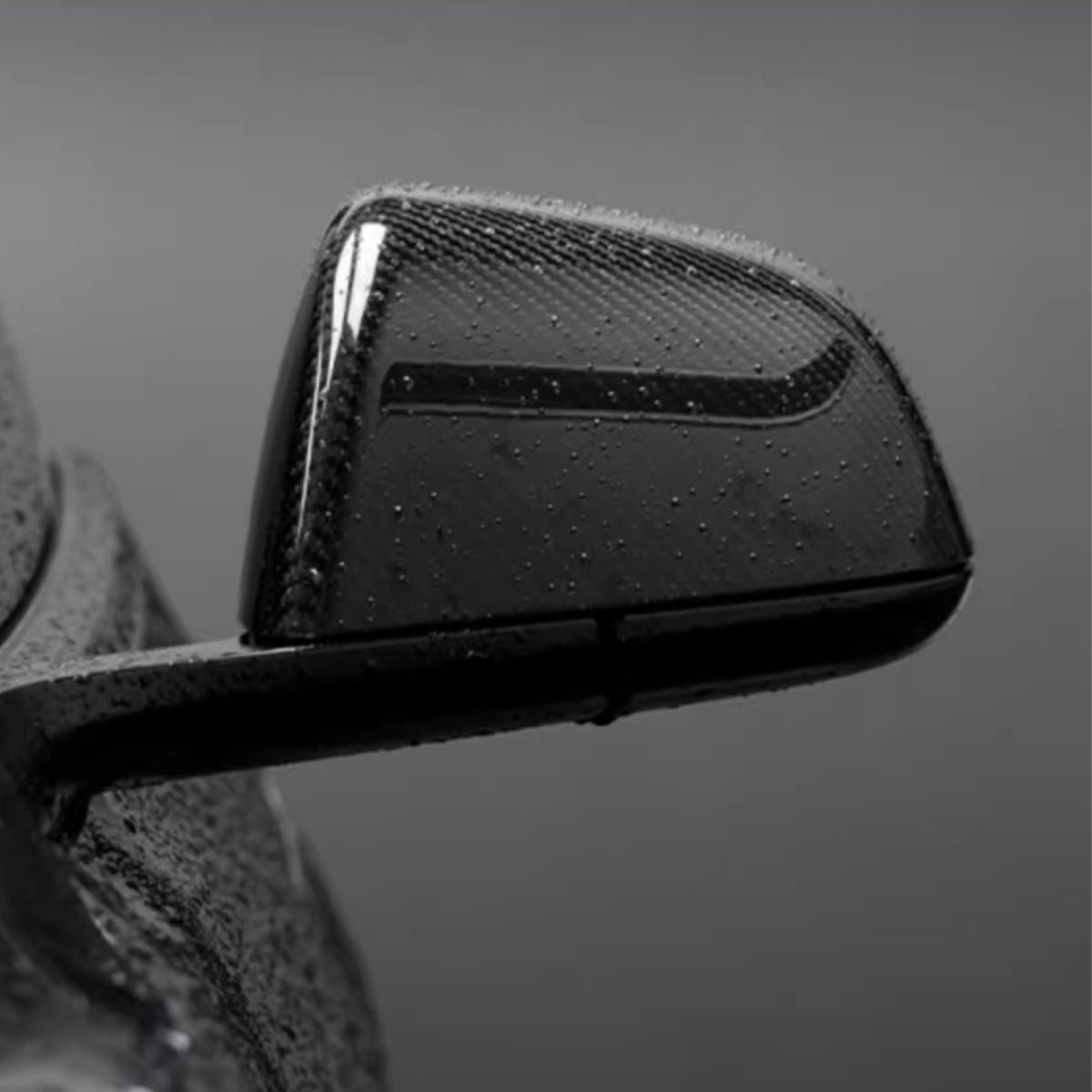 Tesla Model 3/Y Highland Carbon Fiber Side Mirror Caps (OEM Style)
