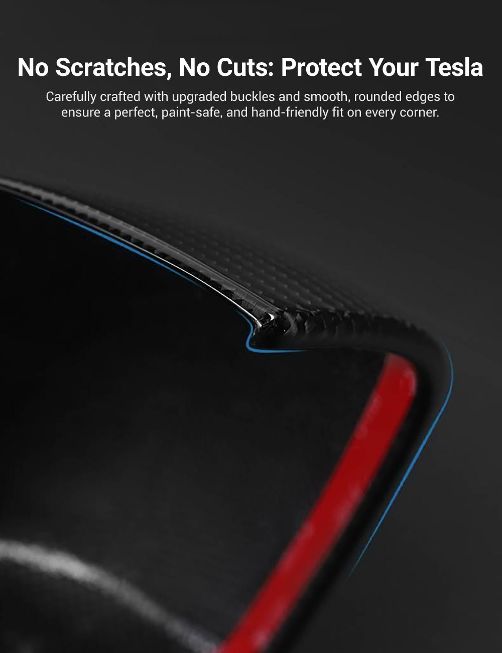 Tesla Model Y Juniper Dry Carbon Fiber Side Mirror Covers (OEM Style)