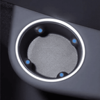 Silicone Third-Row Armrest Cupholder Liner for Model YL 2026+ | Anti-Slip
