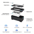 Smart Portable Trunk Freezer for Tesla Model X | Bluetooth App & LCD Control