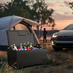 Smart Portable Trunk Freezer for Tesla Model X | Bluetooth App & LCD Control