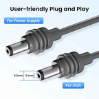 Starlink Replacement Cable for Mini DC Power | Waterproof & Durable