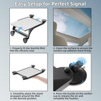 Starlink Suction Cup Mount | Silicone Protective Mount for Car Roof & RV