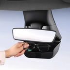 Sunglasses Holder Organizer for Model YL Interior Rearview Mirror | Large Capacity