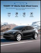 19″ Mecha Style Wheel Covers for Tesla Model Y