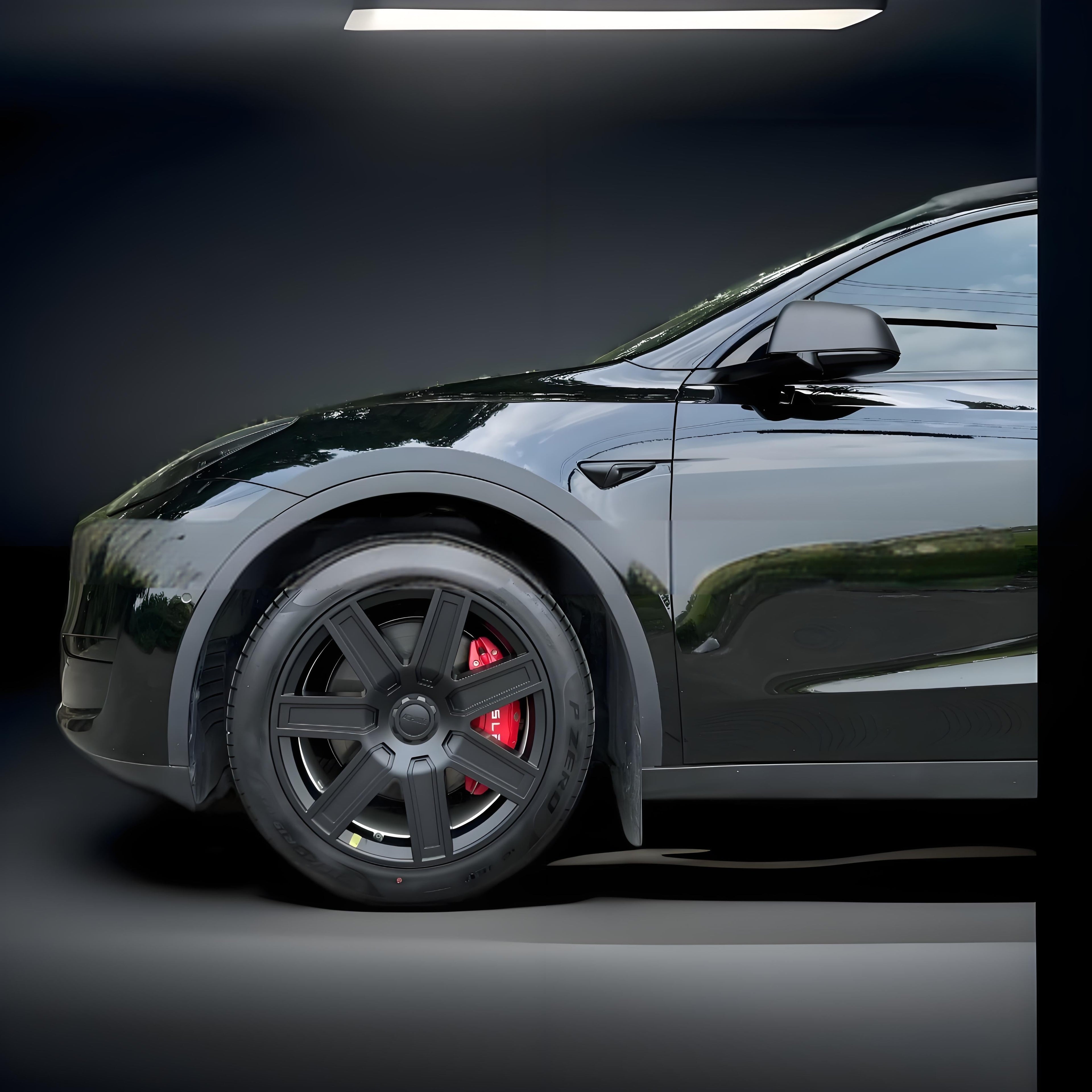 19″ Mecha Style Wheel Covers for Tesla Model Y