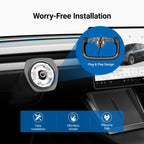 Carbon Fiber Heated Yoke Steering Wheel for Model 3 Highland / Model Y Juniper