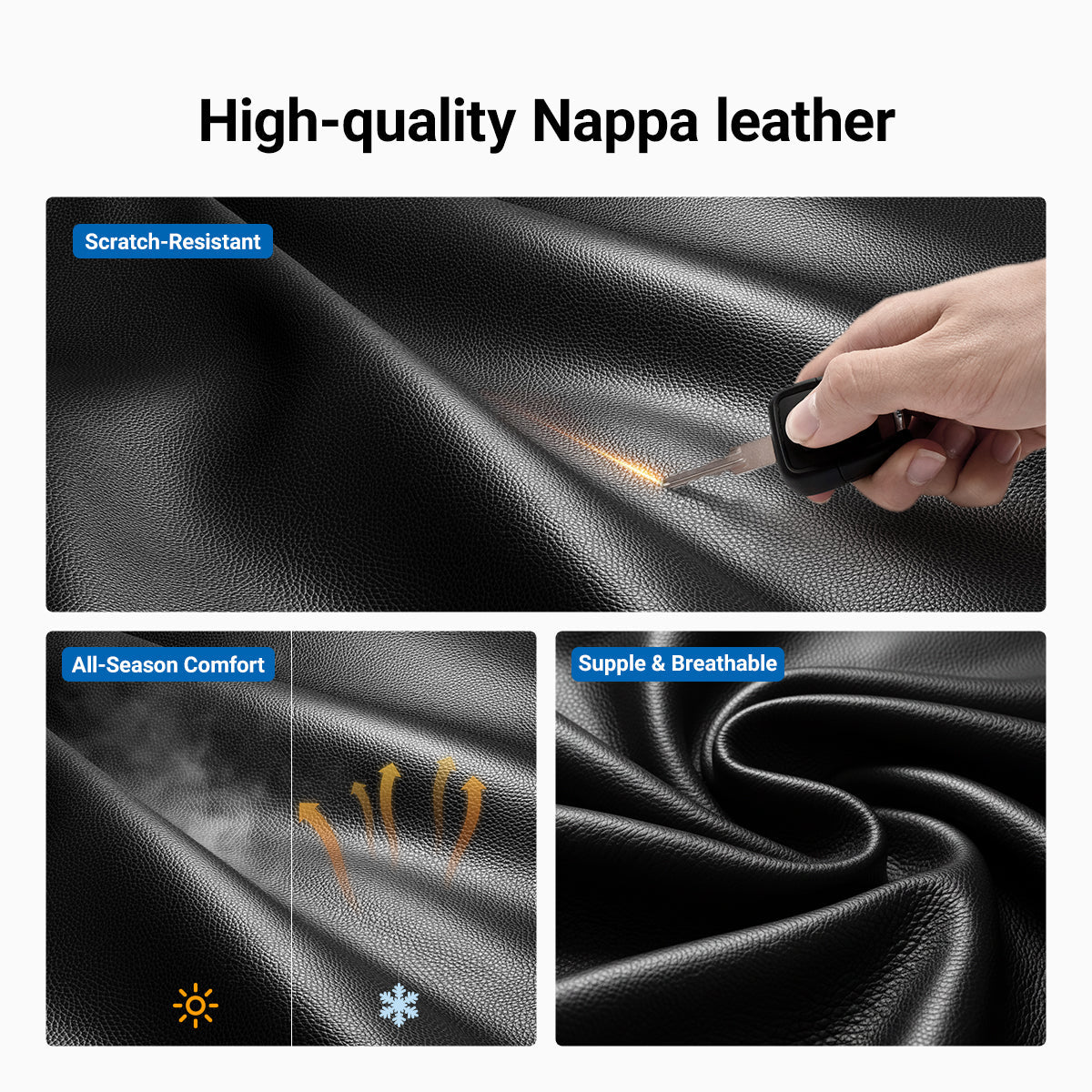 Carbon Fiber Heated Yoke Steering Wheel for Model 3 Highland / Model Y Juniper