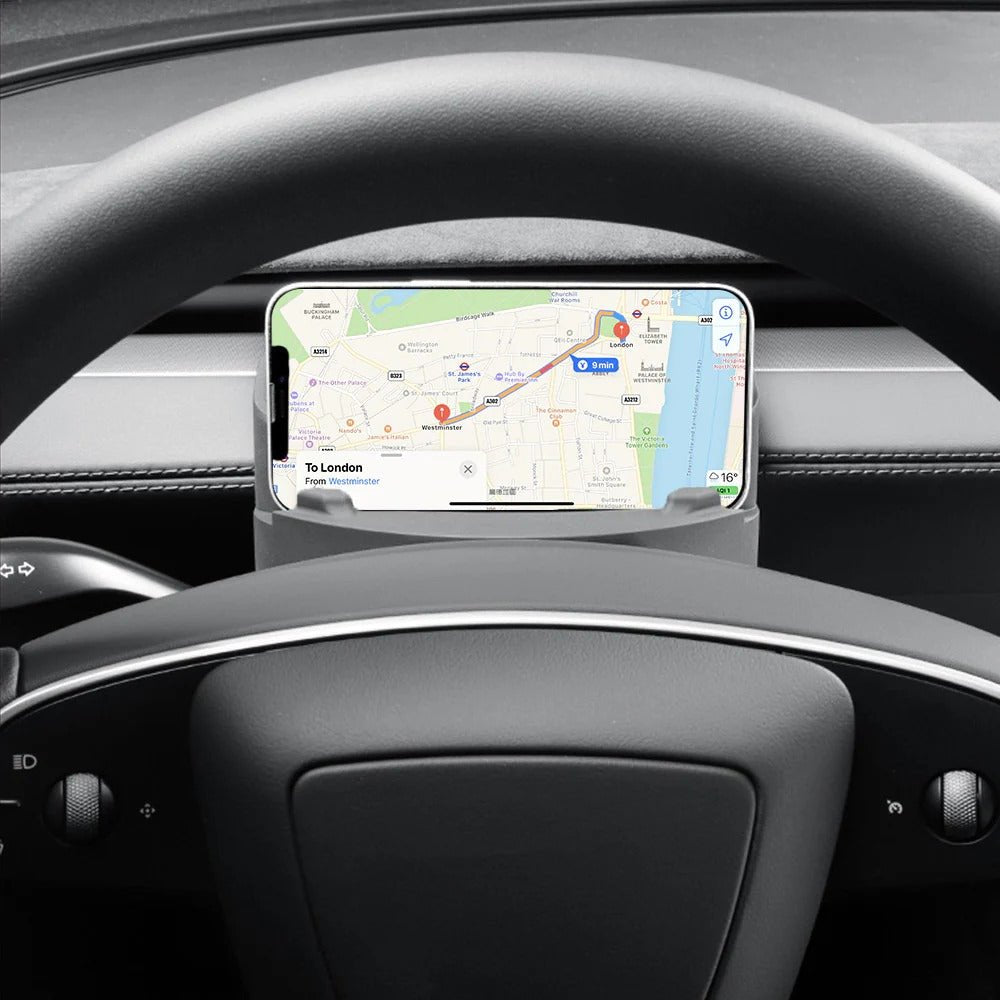 Sunglasses & Phone Holder Organizer for Model Y Juniper/ Model 3 Highland