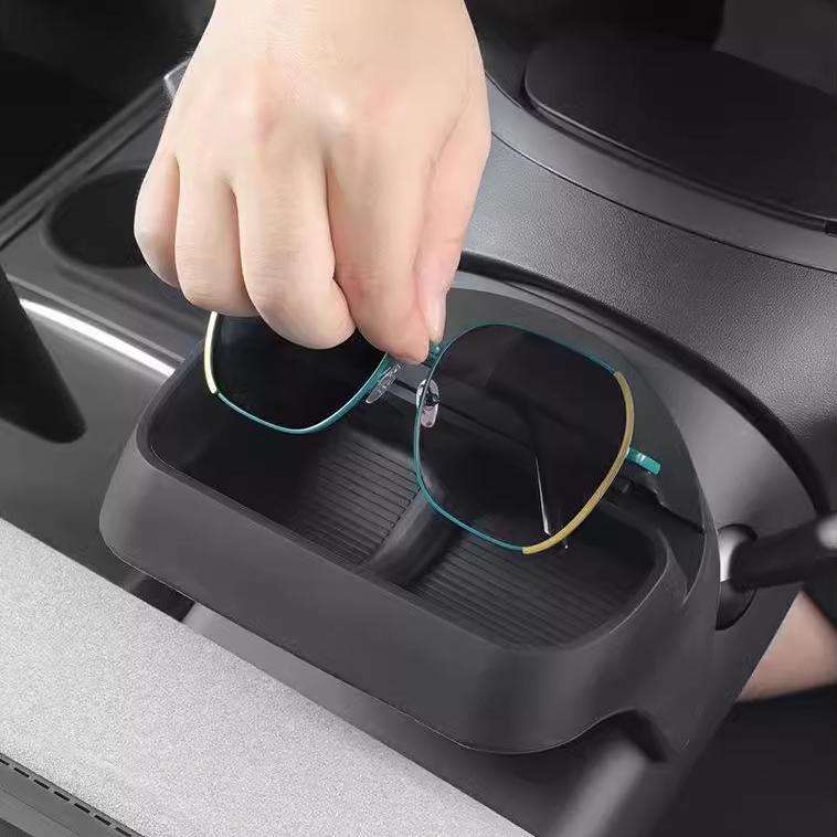 Sunglasses & Phone Holder Organizer for Model Y Juniper/ Model 3 Highland