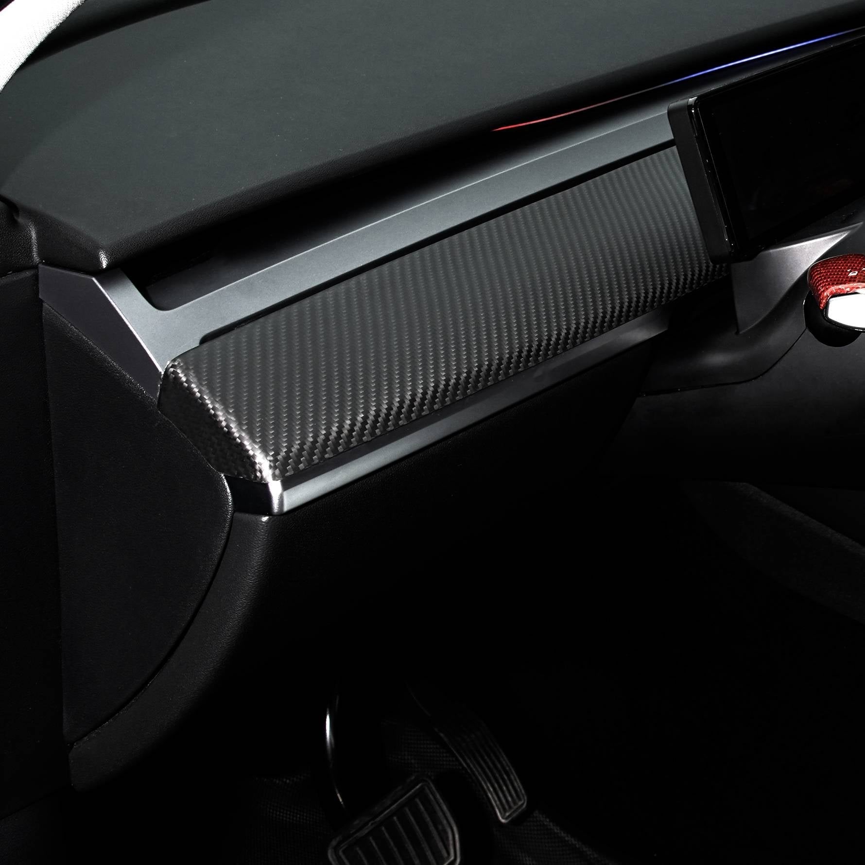 Carbon Fiber Dashboard Cover for Tesla Model 3/Y