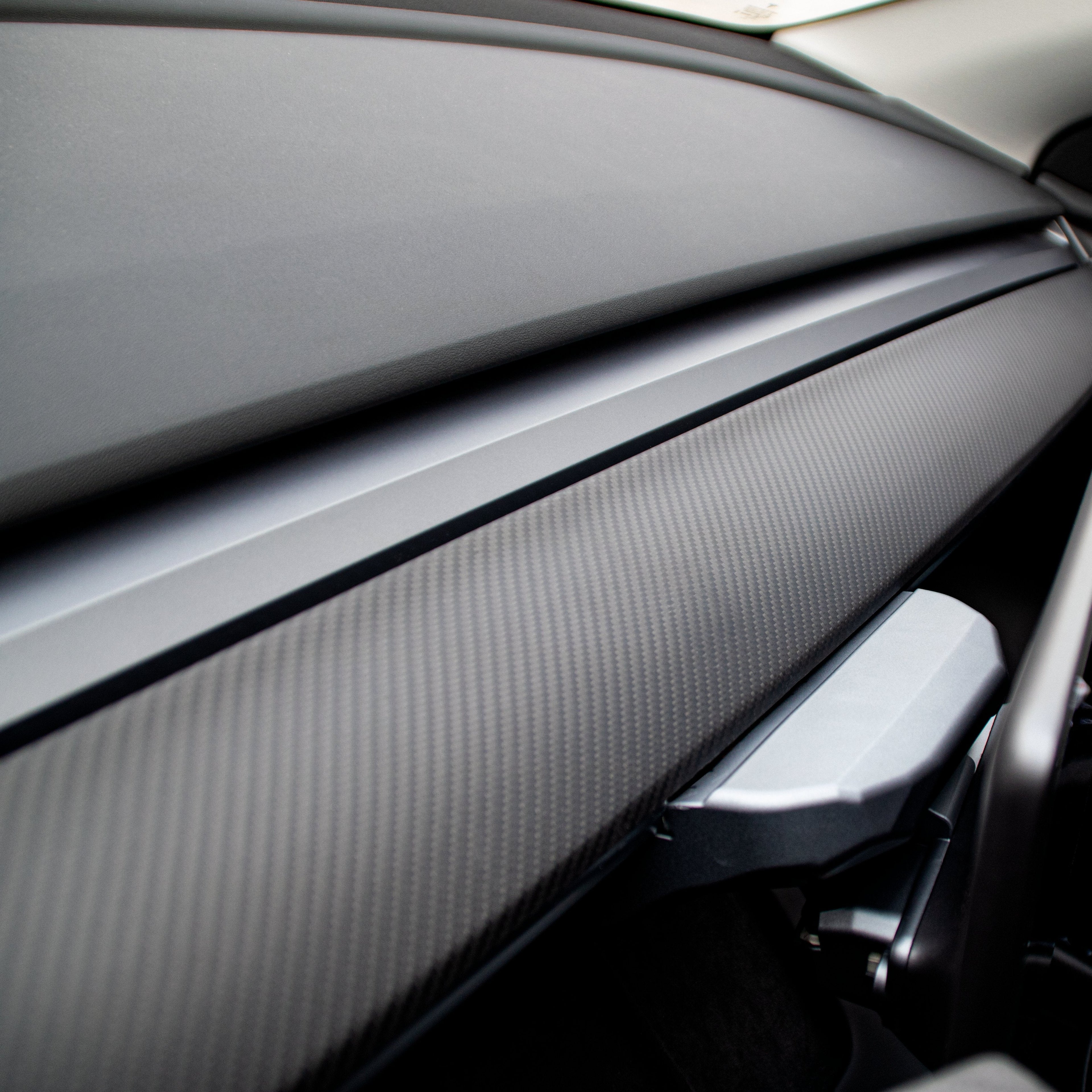 Carbon Fiber Dashboard Cover for Tesla Model 3/Y
