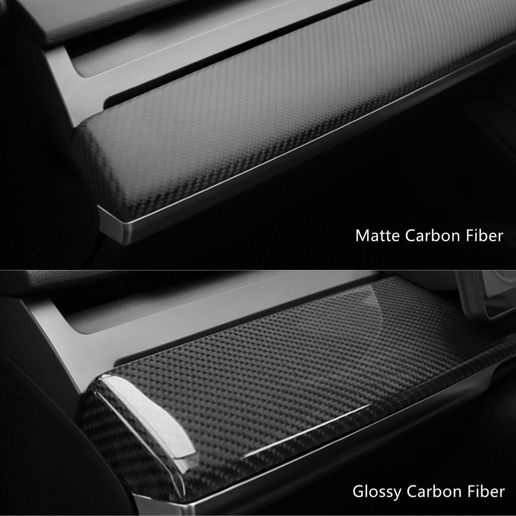 Carbon Fiber Dashboard Cover for Tesla Model 3/Y