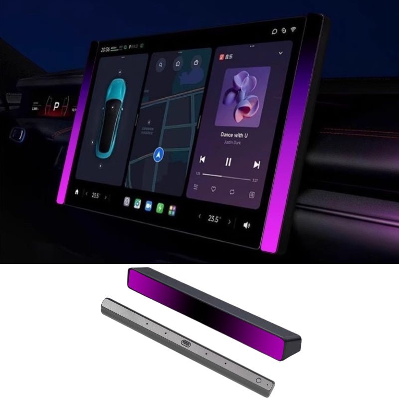 RGB Sound-Activated Ambient Lighting Kit for Tesla Model 3/Y