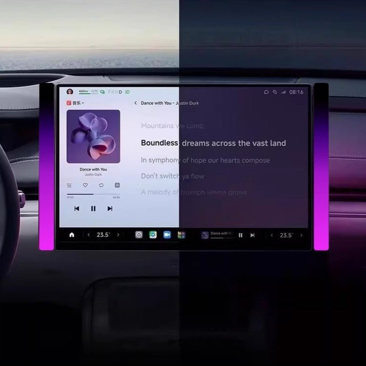 RGB Sound-Activated Ambient Lighting Kit for Tesla Model 3/Y