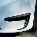 Tesla Model Y Carbon Fiber Fog Light Trim