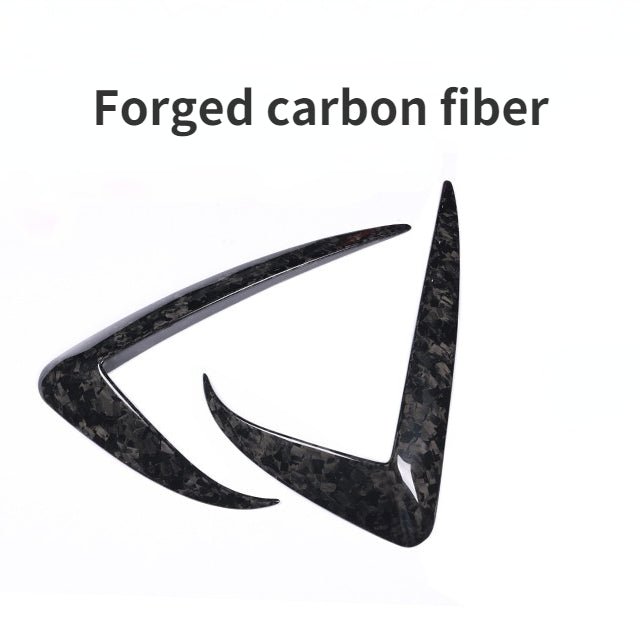 Tesla Model Y Carbon Fiber Fog Light Trim