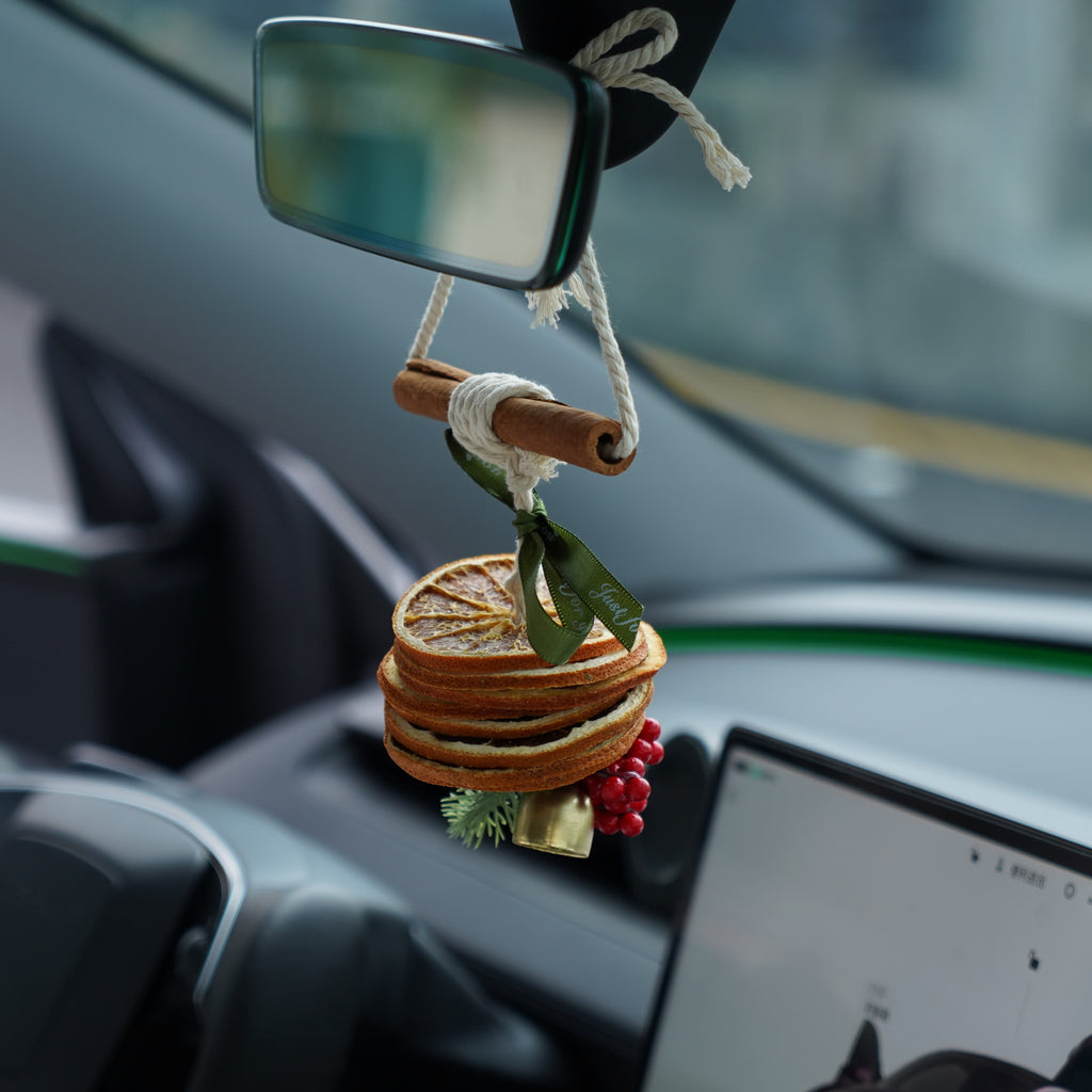 Orange Scent Christmas Ornament for Tesla