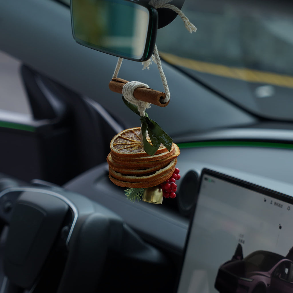 Orange Scent Christmas Ornament for Tesla
