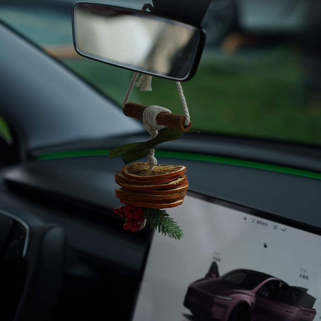 Orange Scent Christmas Ornament for Tesla