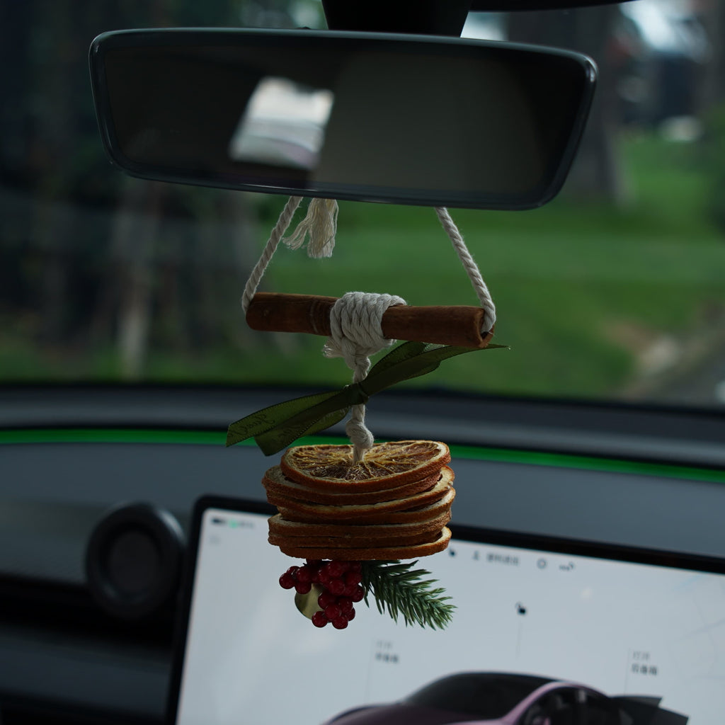 Orange Scent Christmas Ornament for Tesla