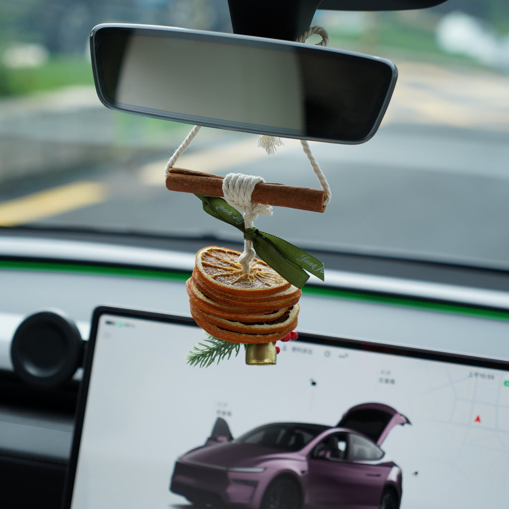 Orange Scent Christmas Ornament for Tesla