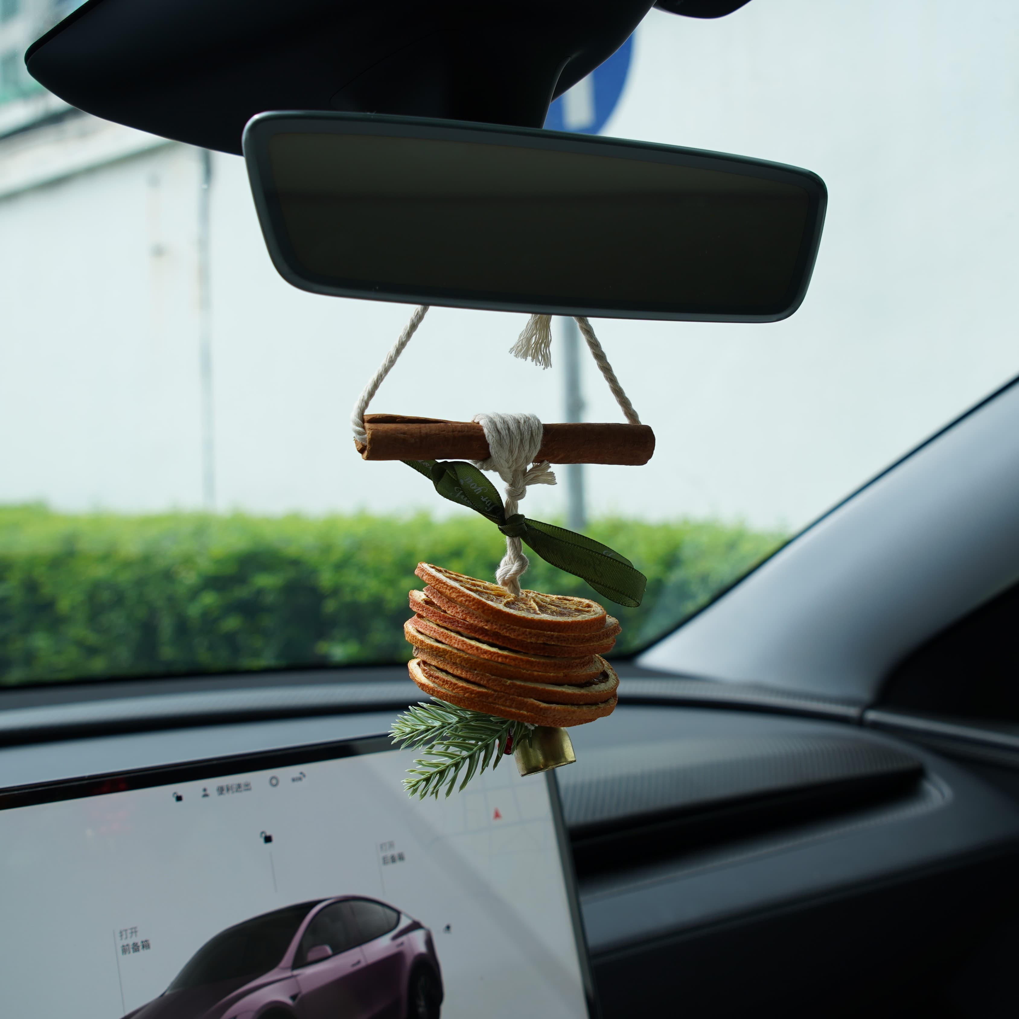Orange Scent Christmas Ornament for Tesla