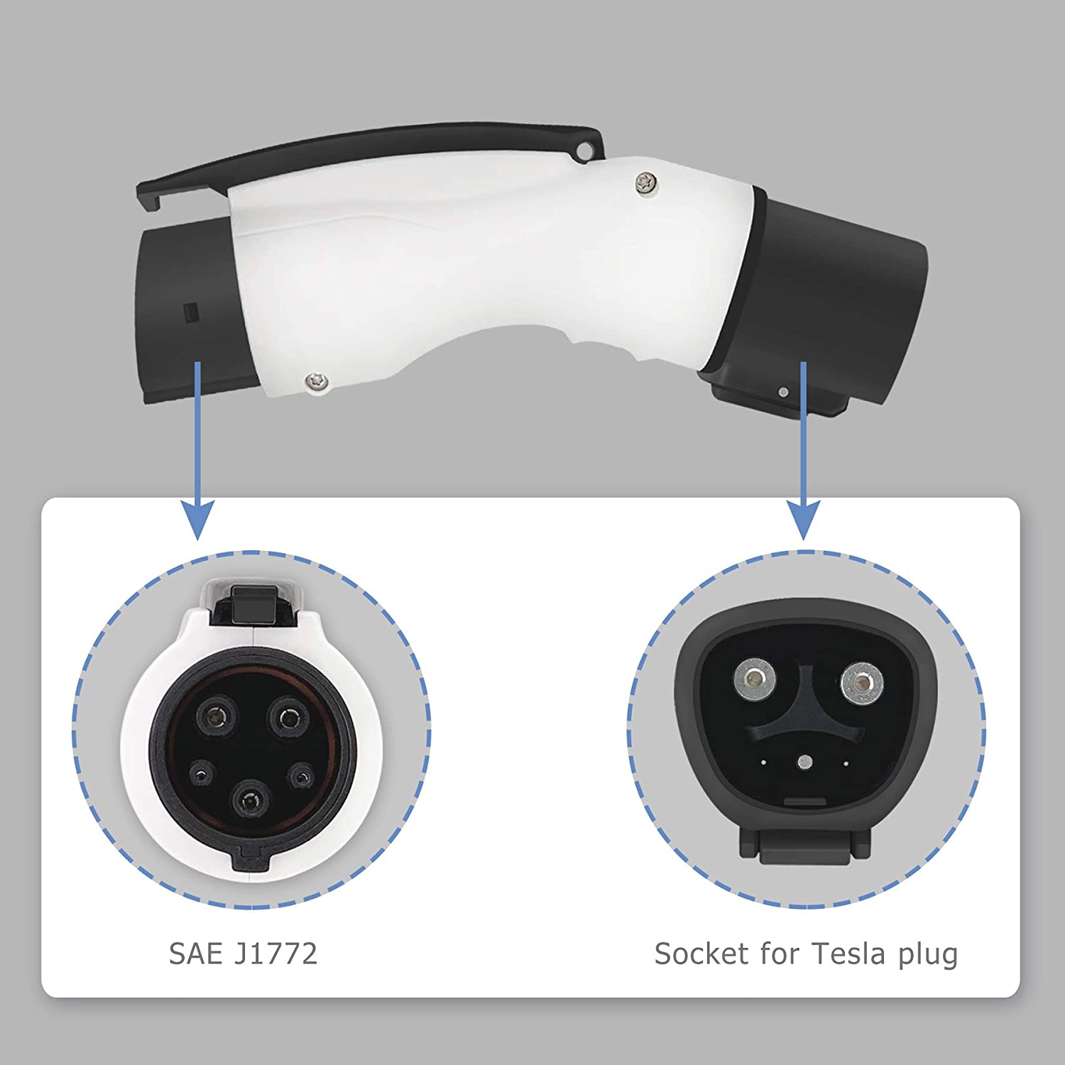Tesla to J1772 EV Charging Adapter | 250V |40A