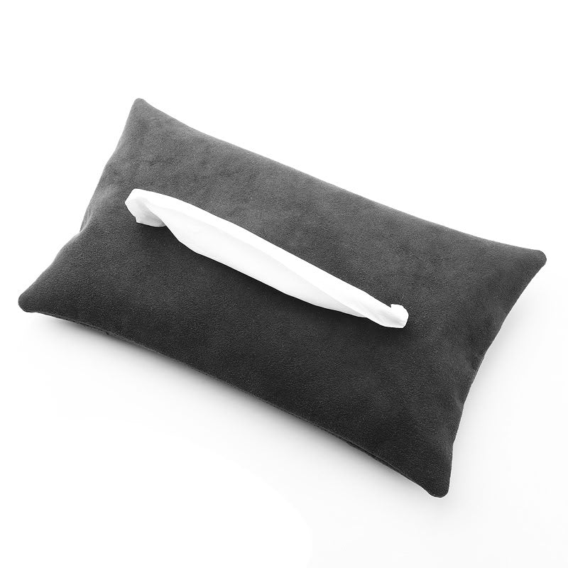 Hidden Suede Tissue Holder for Tesla Model 3/Y/X/S