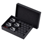 Tesla Model 3 Center Cap Kit (2017-Present) - Aero Wheel Cover Set w/ 3D Logo, Lug Nut Covers & Removal Tool