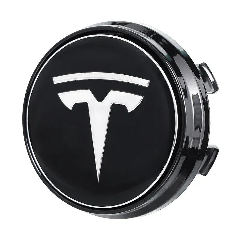 LED Wheel Light Covers for Tesla Center Caps - Compatible with Model S/3/X/Y (Set of 4) - Kinetic Lighting for Enhanced Safety and Style