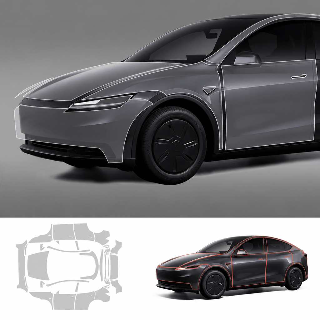 TPU Full Car Paint Protection Film (PPF) for Tesla Model Y Standard 2025+