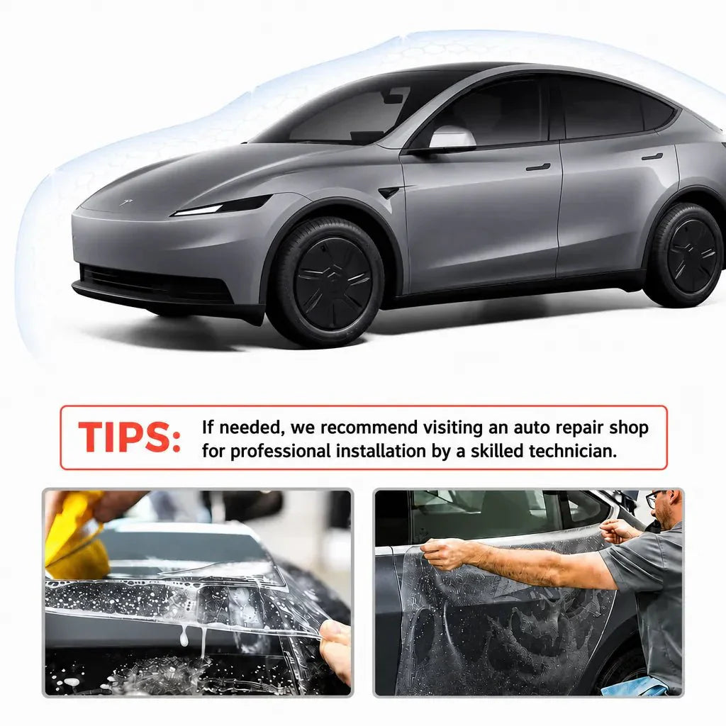 TPU Full Car Paint Protection Film (PPF) for Tesla Model Y Standard 2025+