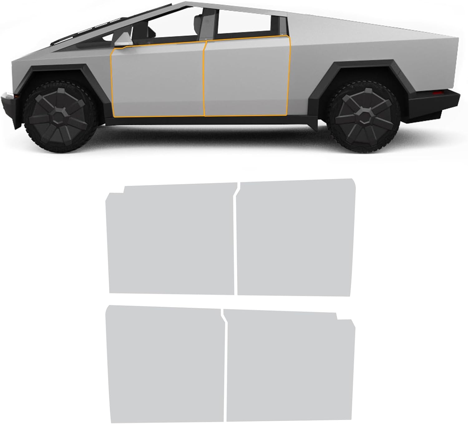 TPU Full Car Paint Protection Film for Tesla Cybertruck