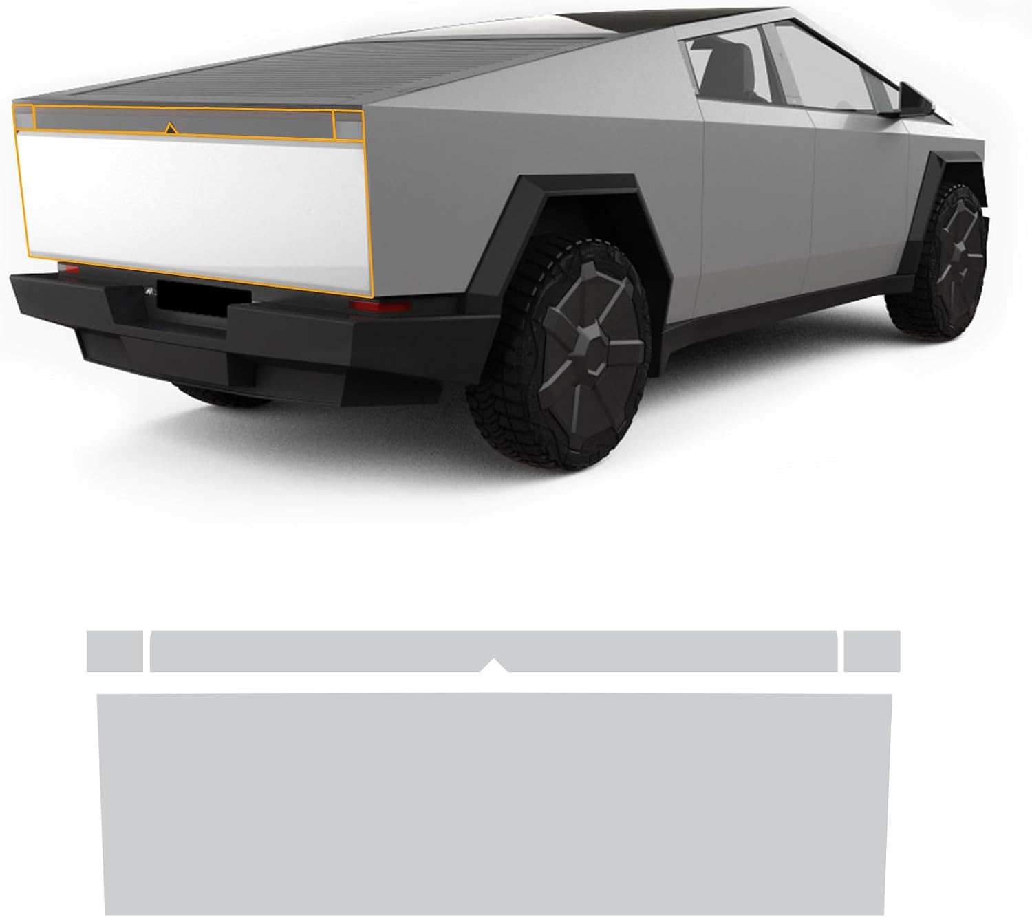 TPU Full Car Paint Protection Film for Tesla Cybertruck