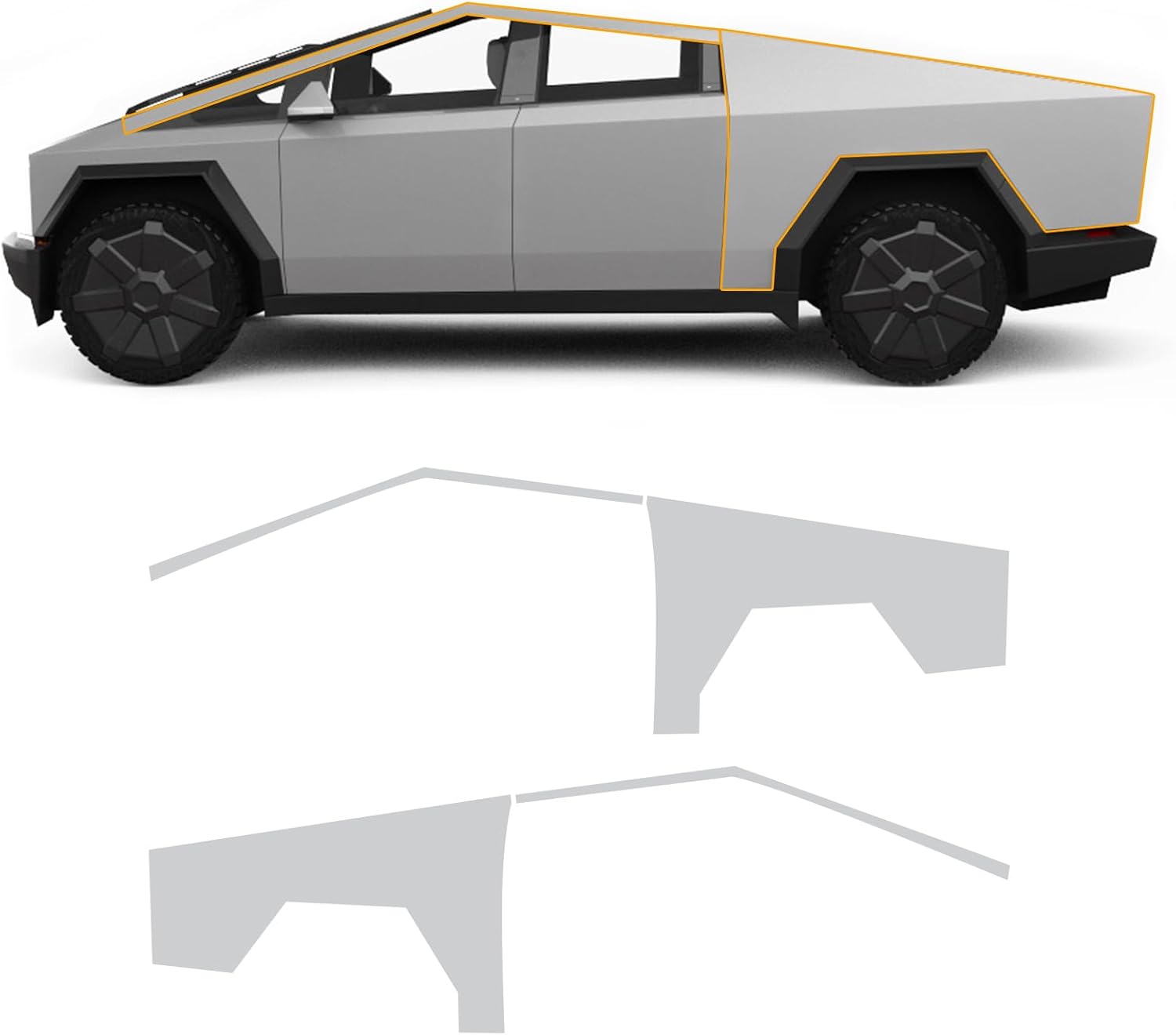 TPU Full Car Paint Protection Film for Tesla Cybertruck