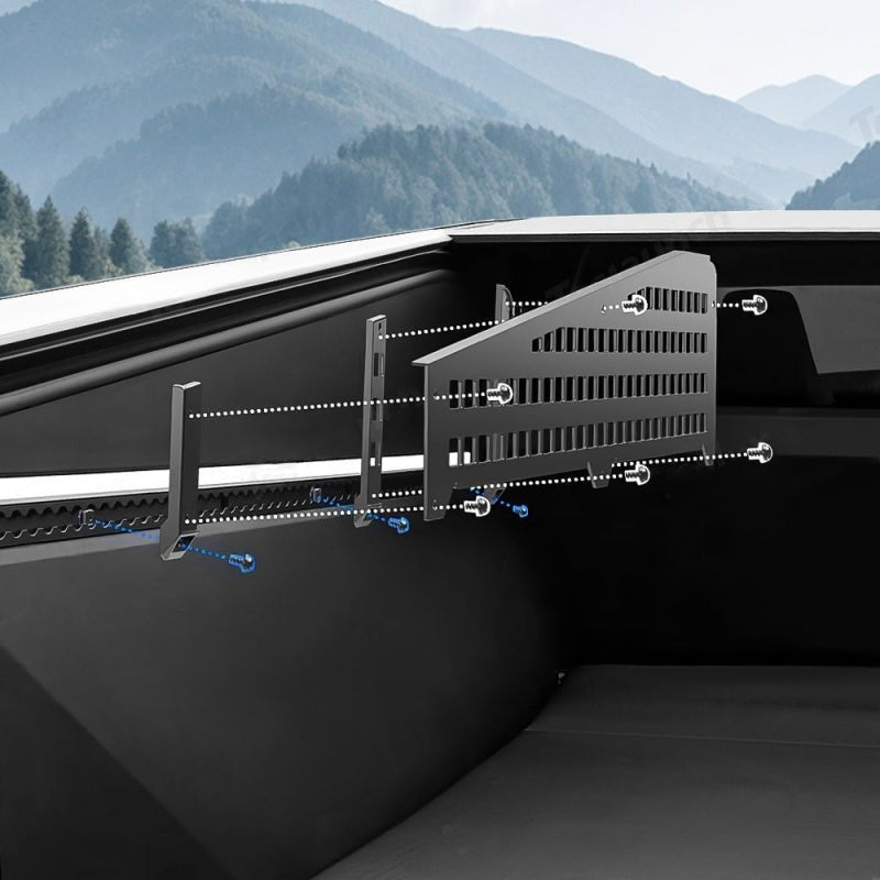 Cybertruck Modular Storage Panel (2-in-1 L-Track & MOLLE)