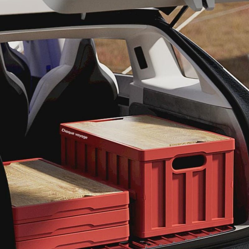 Trunk Storage Box Camping Folding Vault Cargo Bins for Tesla Cybertruck