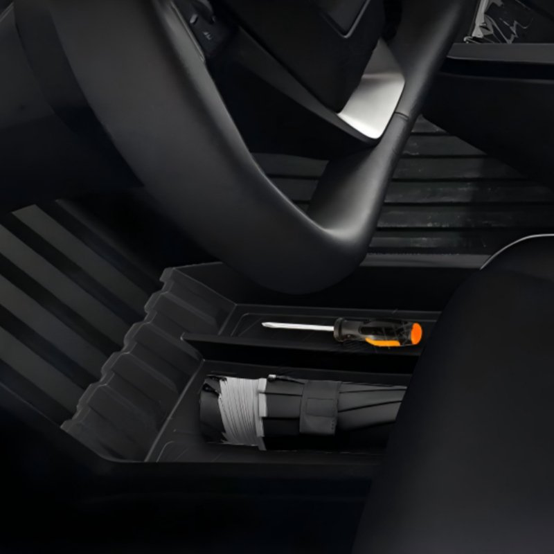 Under Center Console Storage Box for Tesla Cybertruck