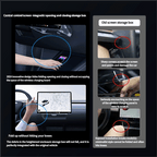 Under Screen Storage Organizer for Tesla Model Y Juniper & Model 3 Highland