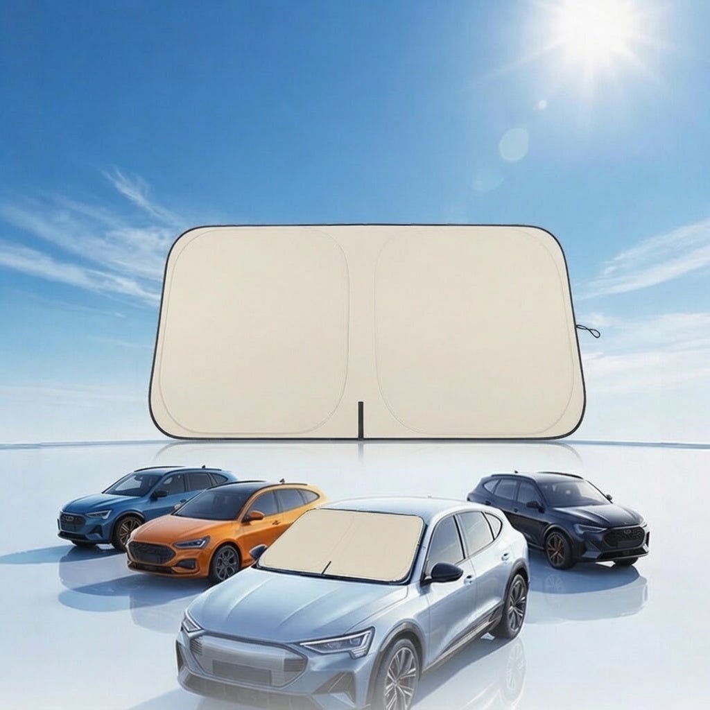 Universal Fit Windshield Sun Shade for Sedans & SUVs & Trucks